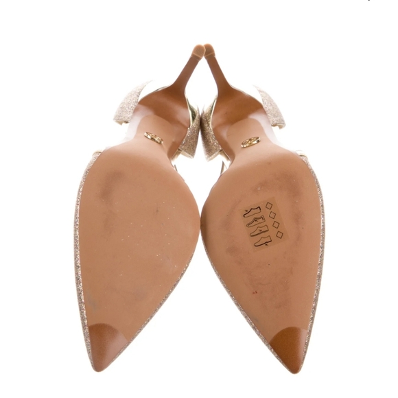 Michael Kors gold stiletto heels size 8 - Picture 5 of 5